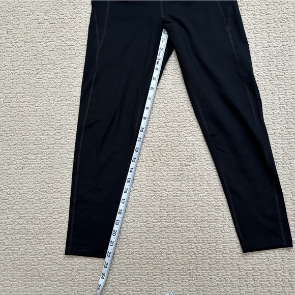 Girlfriend Collective Black Mid-Rise Compressive Leggings - Picture 6 of 8